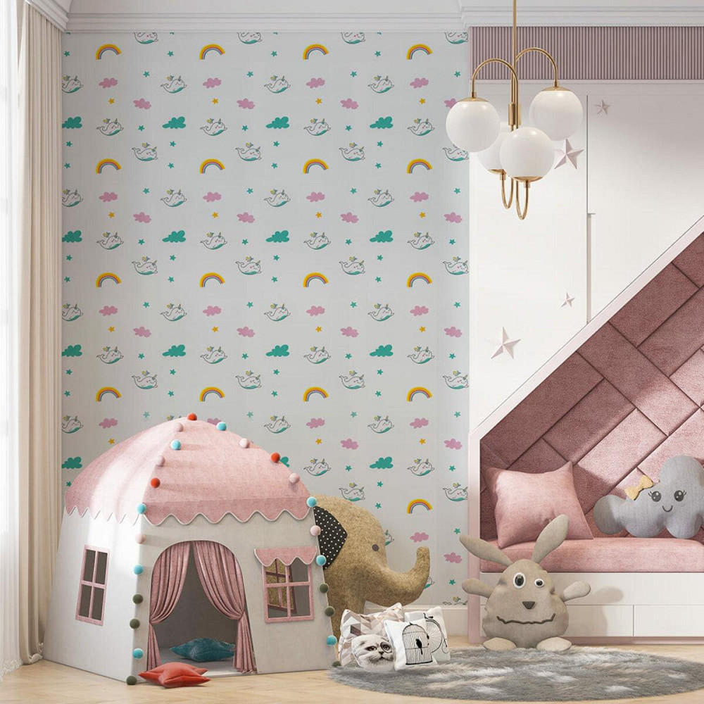 Обои самоклеющиеся 2800х500х1,5мм Единорожки (D) SW-00001946 Киев - изображение 6