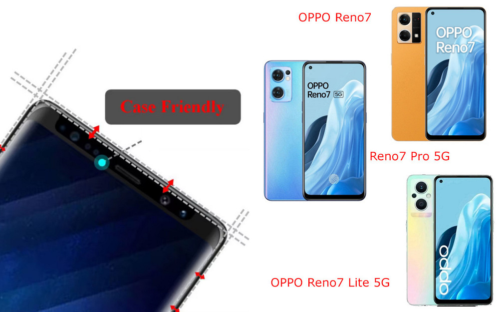 Захисне скло HyperGlass Pro для OPPO Reno7, Reno7 Pro 5G, Reno7 Lite 5G – максимальна чутливість та захист Київ - фото 4