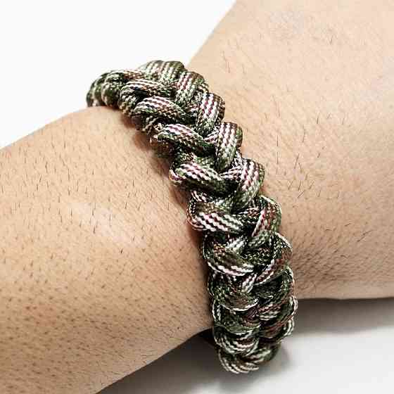 Браслет из паракорда для выживания с ножом SBR Киев