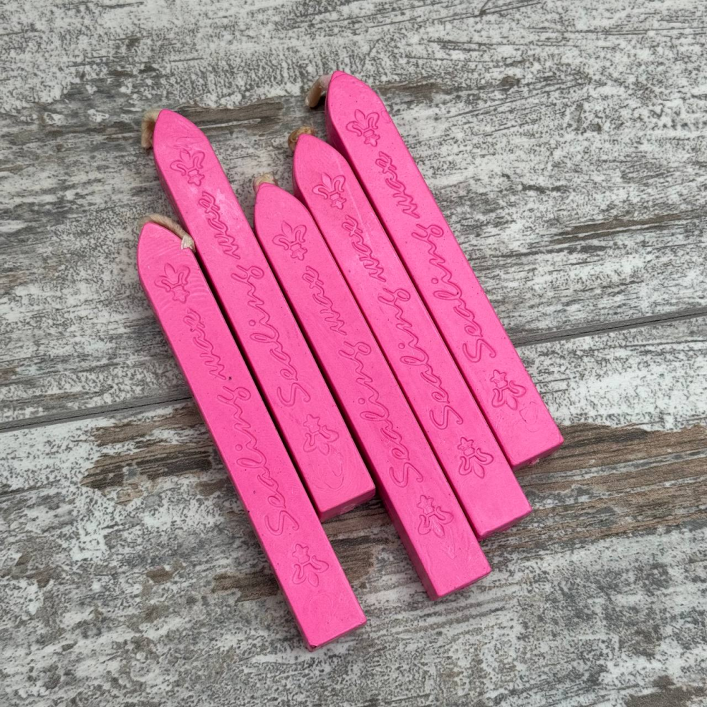 Сургучные свечи с фитилем для печатей 5 шт, декоративный воск для скрапбукинга и подарков Киев - изображение 4