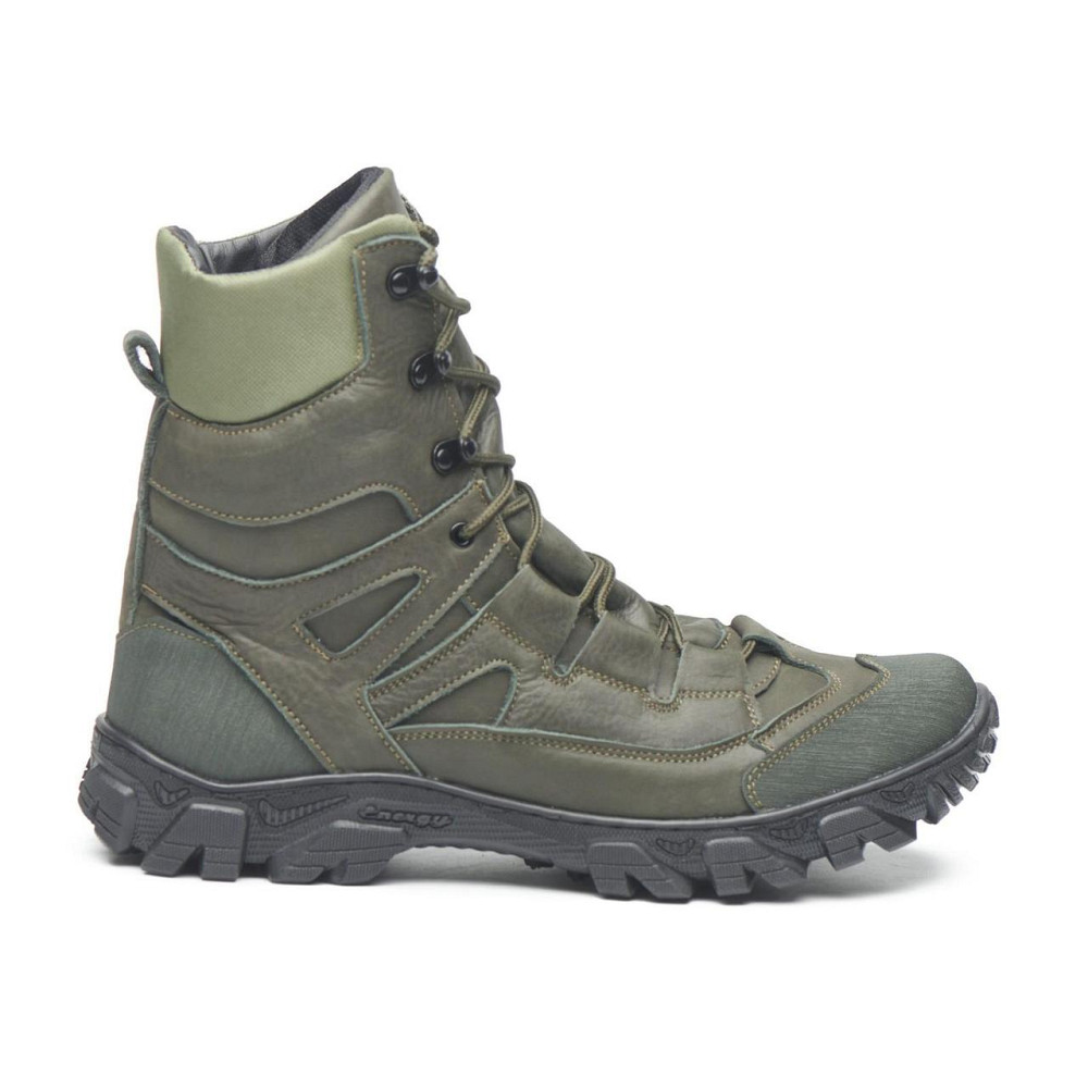 Зимові теплі тактичні високі берці хакі 45 (29.5) Харьков - изображение 4