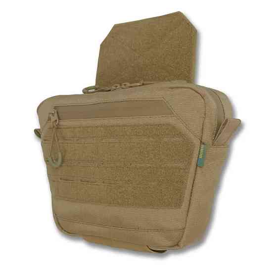 Сумка-напашник M Kiborg GU Cordura Coyote. Сумка напашник койот с велкро панелью Киев