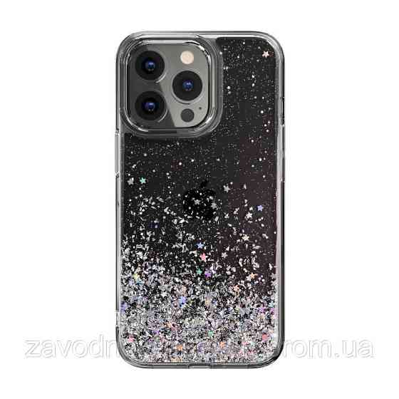 IPhone 13 Pro Чохол прозорий Блискітки Stars Одеса