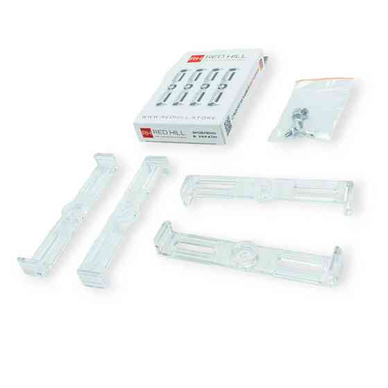 Рамка под номер, безрамочная (4 крепления под 2 номера) red hill прозрачная Мукачево