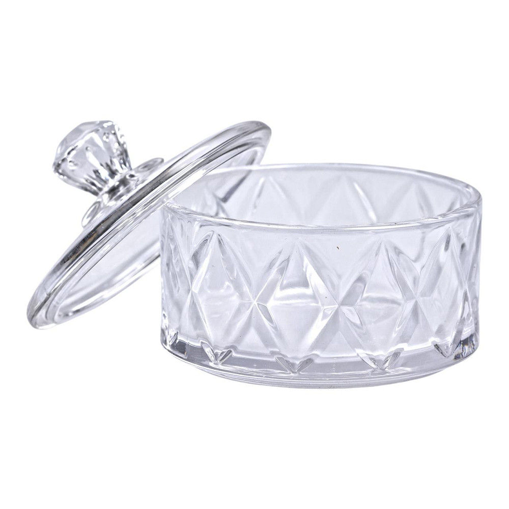 Yiwu Цукерниця з кришкою Ø 10 скляна HP-YH-20 Коломия - фото 4