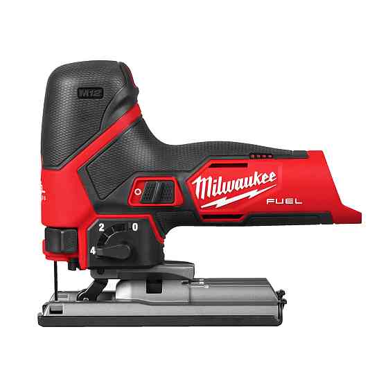 Лобзик аккумуляторный бесщеточный MILWAUKEE, M12 FJS-0 (каркас, полотно, пылевидвод, пылезащитный чехол, защита от осколков, мягкость Одесса