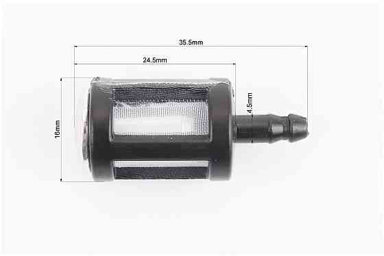 Фільтр паливний - елемент (сітка) d-4,5mm, D-16mm, L-35mm, к-кт 5шт Київ
