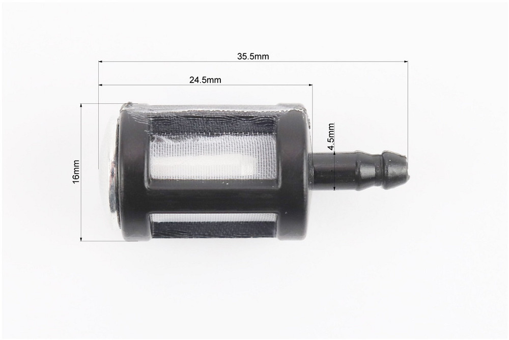 Фільтр паливний - елемент (сітка) d-4,5mm, D-16mm, L-35mm, к-кт 5шт Київ - фото 2