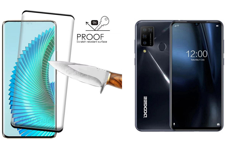 Защитное стекло HyperGlass Pro для DOOGEE N20, N20 Pro – максимальная чувствительность и защита Киев - изображение 1