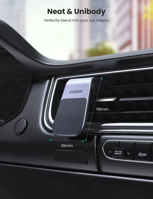 Автомобільний тримач кріплення підставка для телефону смартфону UGREEN LP290 Waterfall магнітний UGR-80712B Одеса - фото 8