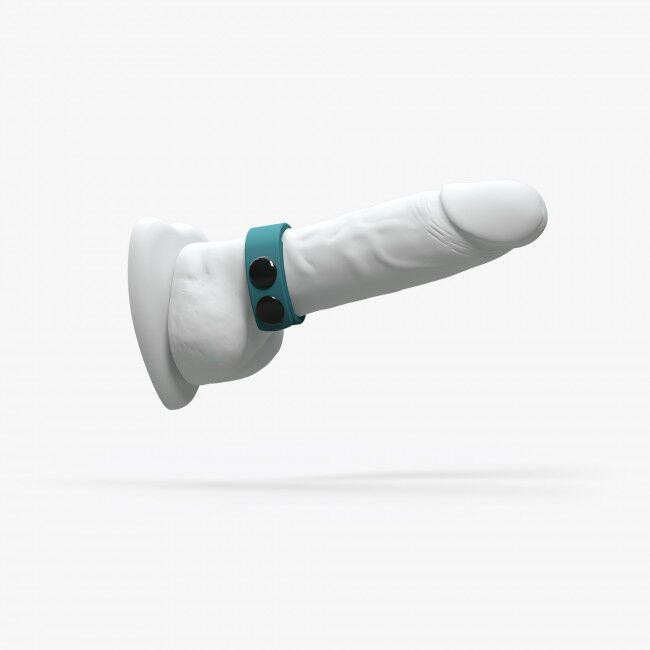Регульоване ерекційне кільце на кнопках Love To Love HERO RING - TEAL ME Sex Aura Київ - фото 5
