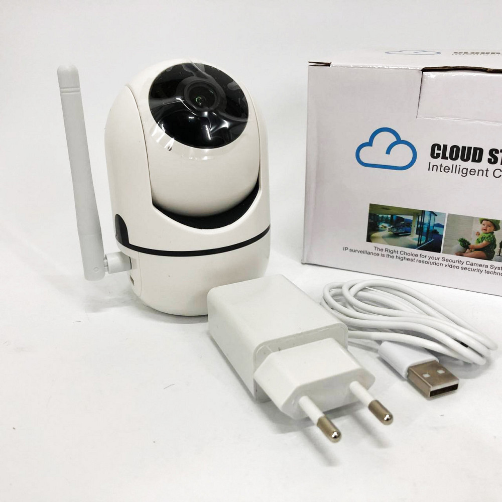 Камера відеоспостереження для дому квартири WiFi, Камери спостереження поворотні, Поворотна wifi камера TZ-30 Львів - фото 10