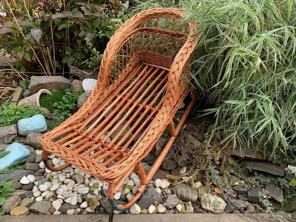 Санки плетеные на подарок |санки из лозы на новый год |санки плетеные Киев - изображение 1