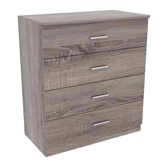 Комод Сабрина №1, Дуб Сонома Трюфель, 900/500/1000 Львов