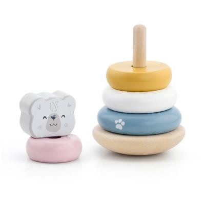 Розвиваюча іграшка Viga Toys Пірамідка PolarB Білий ведмідь (44005) Вінниця - фото 3