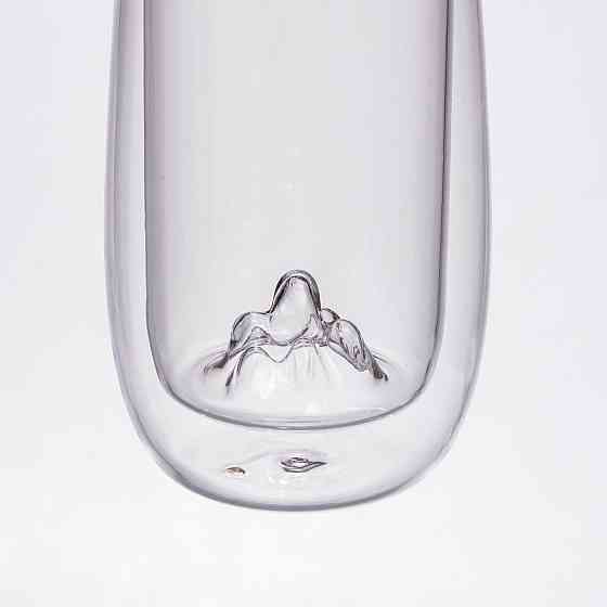 Yiwu Склянка для напоїв Холодна гора із товстого скла 280 мл 64486-27 Коломыя