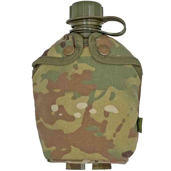 Фляга армійська 1л в чохлі Molle Мультикам Cordura 600 D Киев