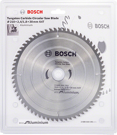 Диск пильный Bosch Eco AL 210x30-64T (2608644391) Коломия - фото 1