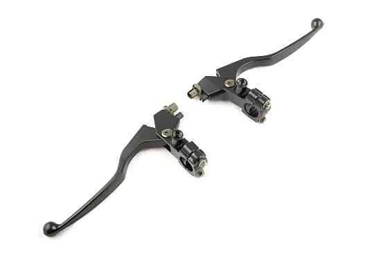 Важелі керма ІЖ (пара) (з кріпленням) (#004) LJW Київ