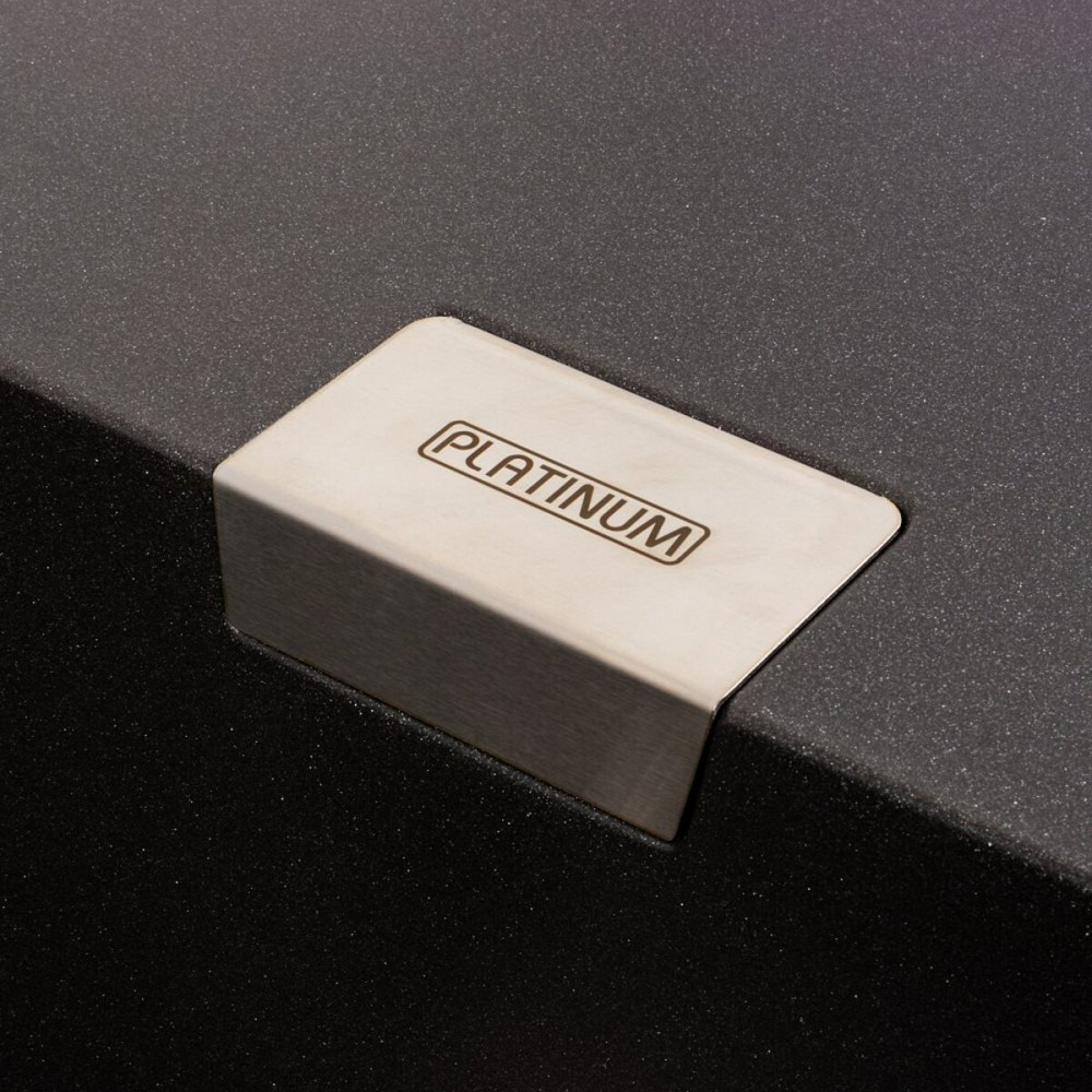 PLATINUM Гранітна мийка для кухні Platinum 8650 DIAMOND матовий Моріон Київ - фото 6