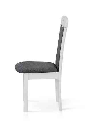 Стілець Честер, білий/сіра тканина Київ