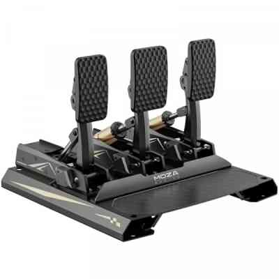 Педали игровые MOZA Racing CRP2USB тензодатчик 200 кг карбонова підставка Black (RS066_Moza) Винница