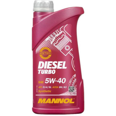 Моторное масло Mannol Diesel TURBO 5W-40 1L (MANNOL 5W-40 CG-4/SJ) Винница - изображение 1