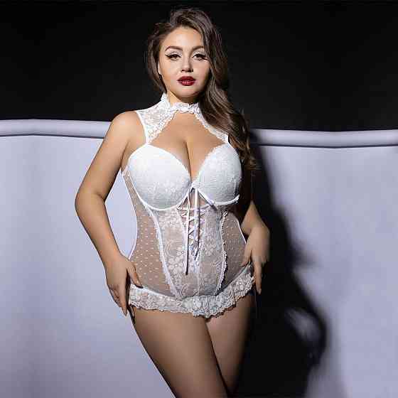 Корсет JSY P61132 White Plus Size Sex Aura Киев