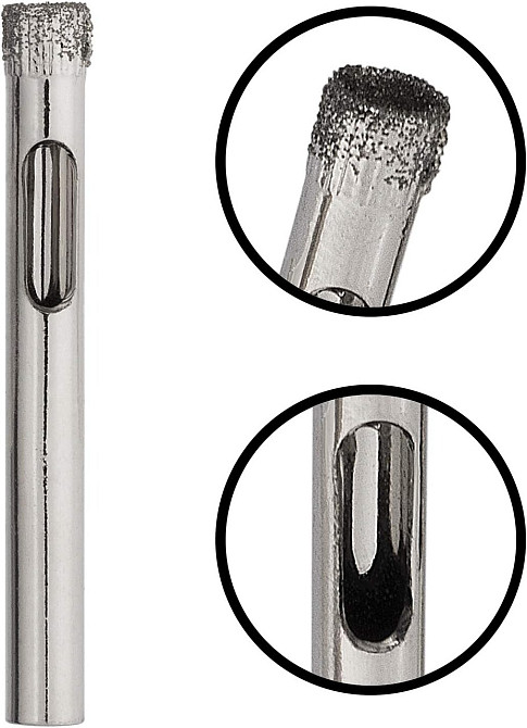 Алмазні коронки, коронки для плитки, коронки для розеток, коронки по керамограніту, коронки для плитки 6 мм (799278774) Київ - фото 1