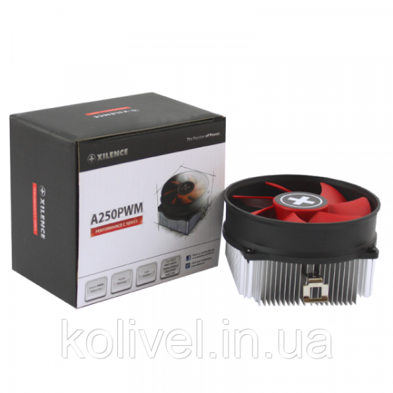 Вентилятор для процесора Xilence A250PWM AMD (AM4/754/939+/940+/AM2/AM2+/AM3/AM3+/FM1) (XC035) Киев