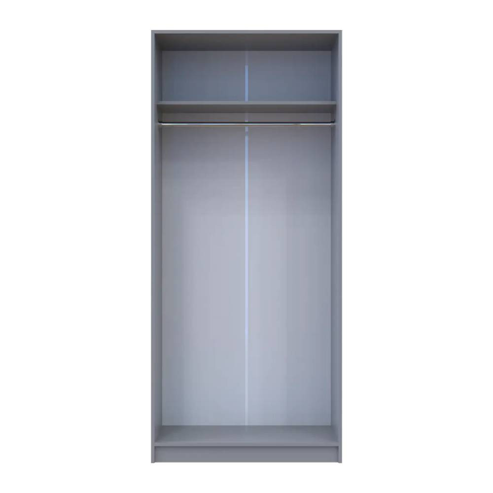 Шафа для одягу Doros Промо Сірий 2 ДСП 90х48х204 DRS-011625 (80737764) Дніпро - фото 4