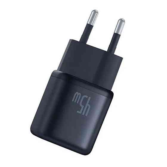 Сетевое зарядное устройство Baseus PicoGo GaN Fast Charger 1C 45W EU Cosmic Black Одесса