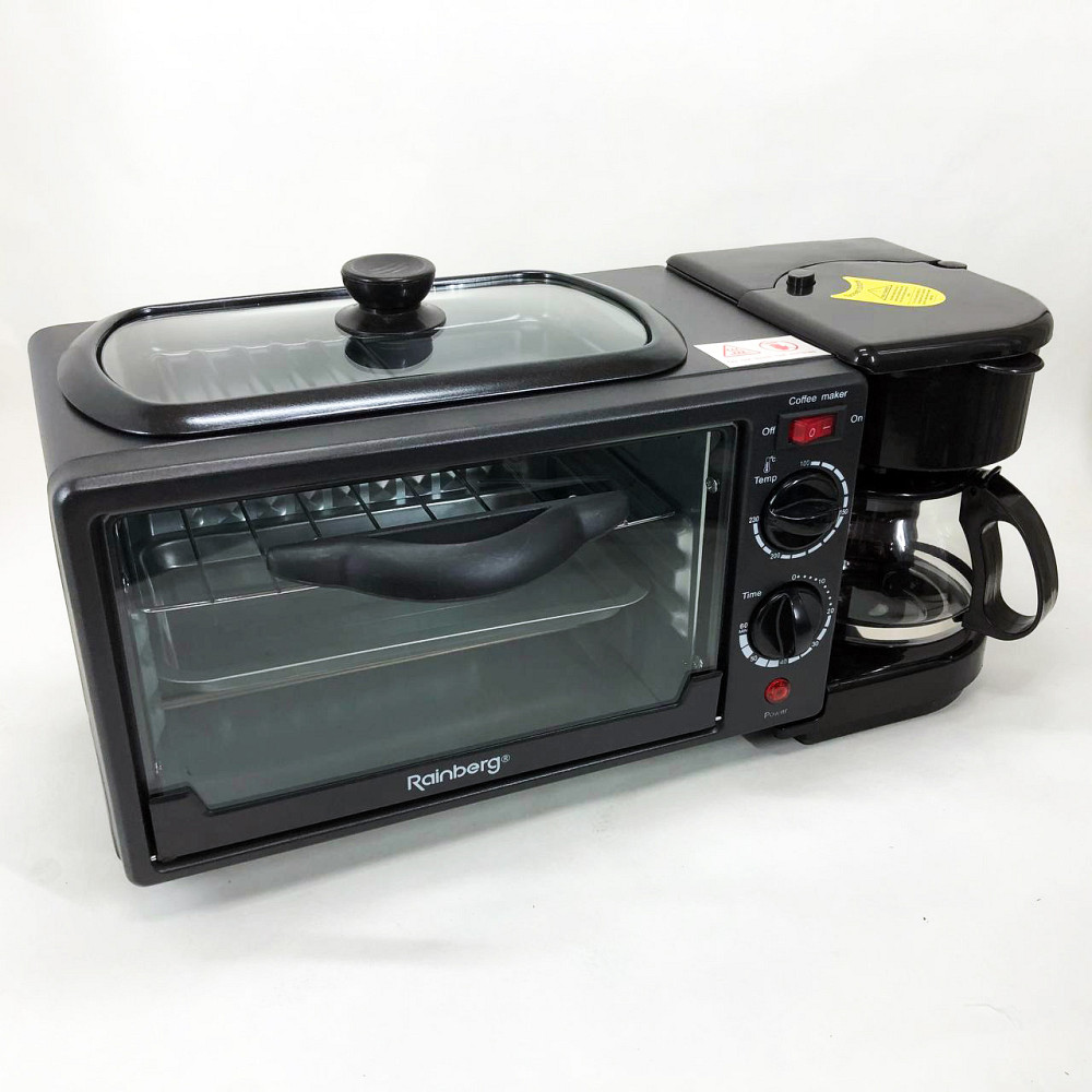 Электрическая печь для дачи, Многофункциональная печь с антипригарным покрытием, Мини печка для дачи IH-77 Львов - изображение 3