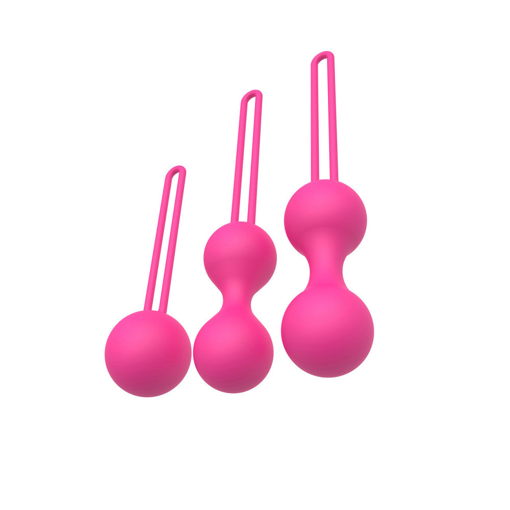 Набір вагінальних кульок - Erospace Sweet Play Kegel Balls Set A12 Sex Aura Київ - фото 6