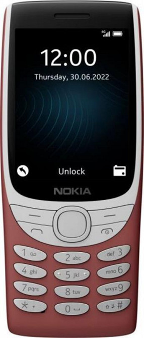 Мобільний телефон Nokia 8210 Dual Sim Red Червоний Харьков - изображение 1