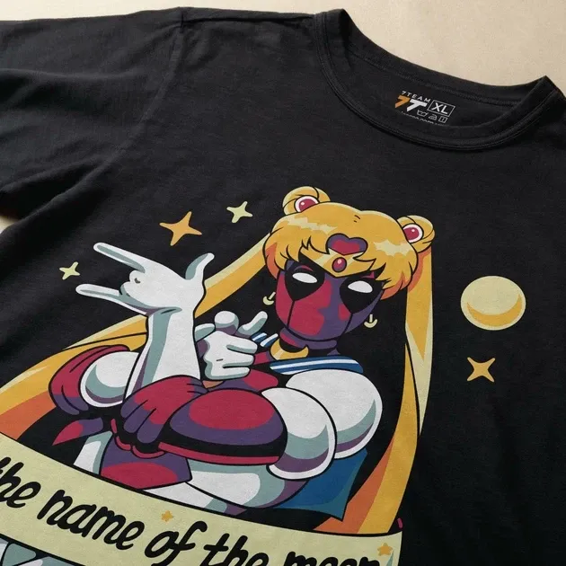 Футболка для підлітка хлопчика з принтом Дед Пул V140 Сейлормун Розмір 160 Anime11014 Дніпро - фото 3