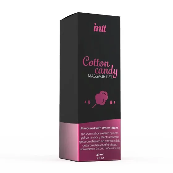 Масажний гель для інтимних зон Intt Cotton Candy (30 мл) розігрівальний Львів