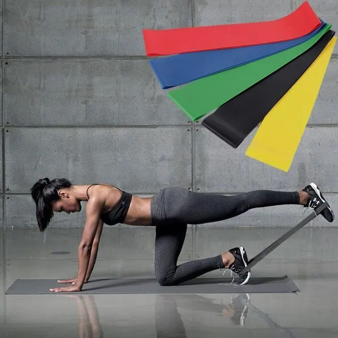 Набор эспандеров для упражнений 5 шт Fit, Резиновая лента для фитнеса spart, Набор эспандеров HJ-24 Львов - изображение 10