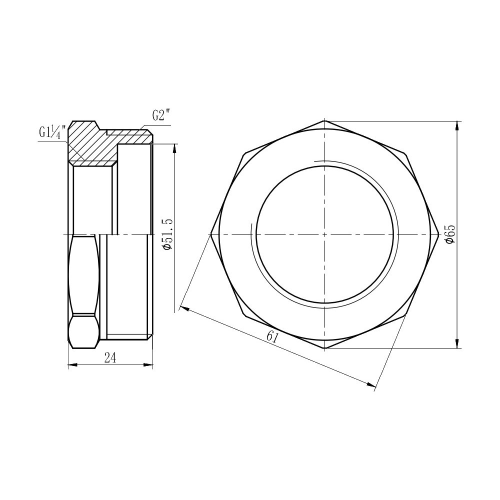 Футорка Thermo Alliance Forte 2" 1/4 НВ SF3745032 Київ - фото 6