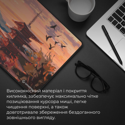 Коврик для мышки GamePro Speed/Control Black-Orange (MP275J) Винница - изображение 3