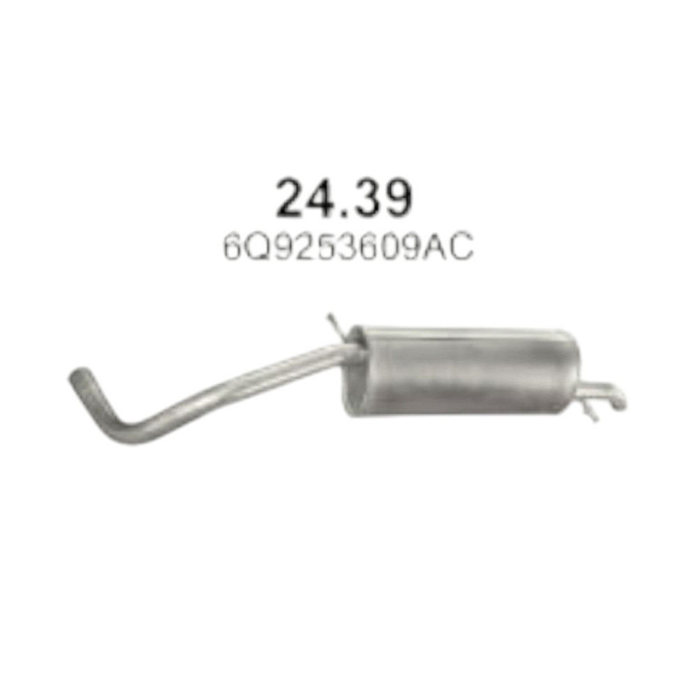 Глушник Fabia, Сеат Cordoba 1.4 KOMBI Шкода Мукачево - фото 1