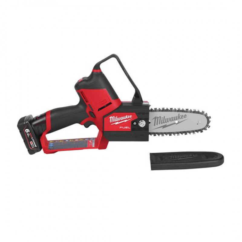 Пила ланцюгова акумуляторна шина 15 см MILWAUKEE M12 FUEL FHS-602X (+ заряд.пристрій, 2 акум., HD кейс) Одеса - фото 6