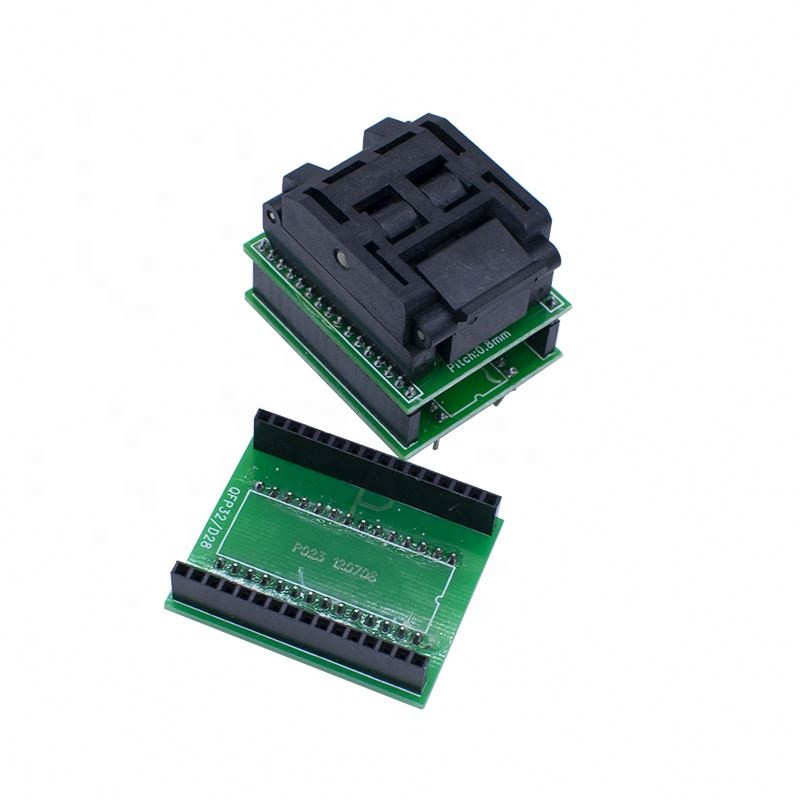 Переходник TQFP32 QFP32 – DIP32 панелька для программатора микросхем, адаптер Киев - изображение 2