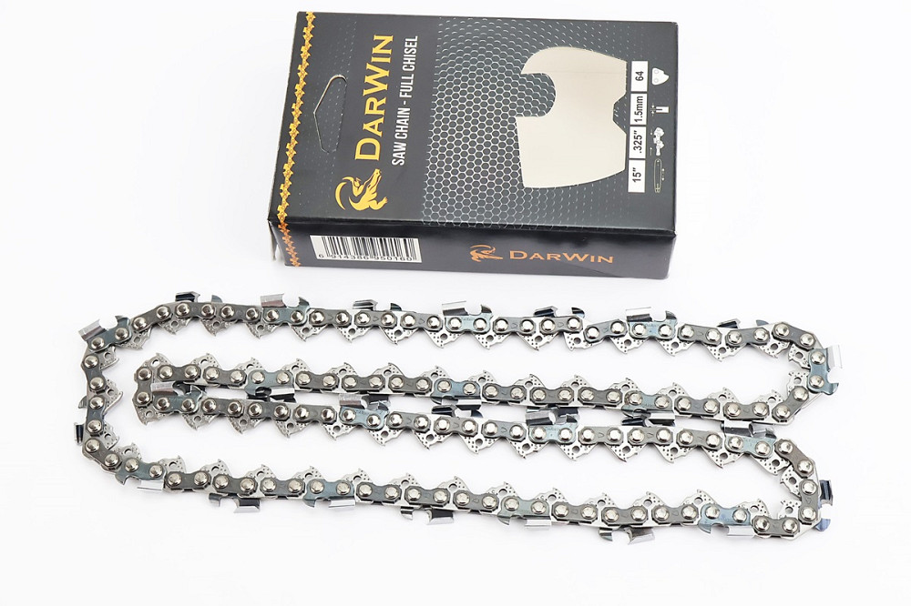 Ланцюг 325-1,5mm-64зв. квад. зуб (на Husqvarna-15", Китай-16") Киев - изображение 1