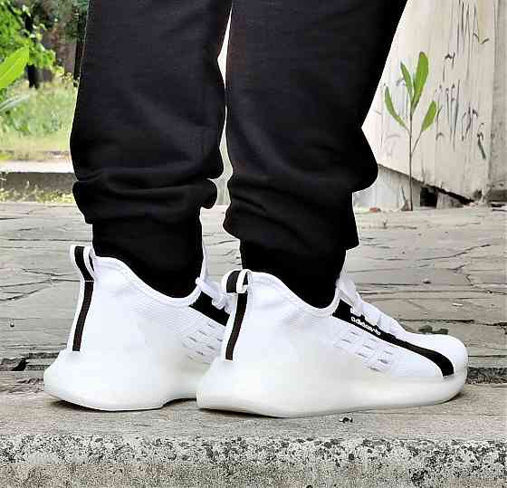 Кросівки Adidas ZX Білі Чоловічі Адідас Ізі Boost (розміри: 41,42,43,44,45) Дніпро