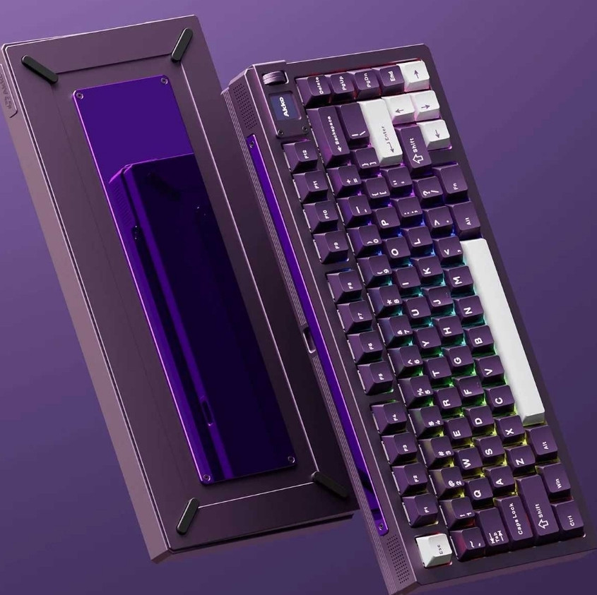 Клавиатура на магнитных свитчах Akko Mod 007 v5 HE Purple. Харьков - изображение 8