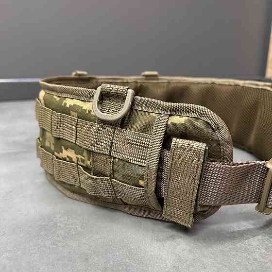 Пояс разгрузочный с Молли, Пиксель, Cordura 1000D, WINTAC, варбелт тактический боевой пояс, разгрузка поясная Solmir Киев