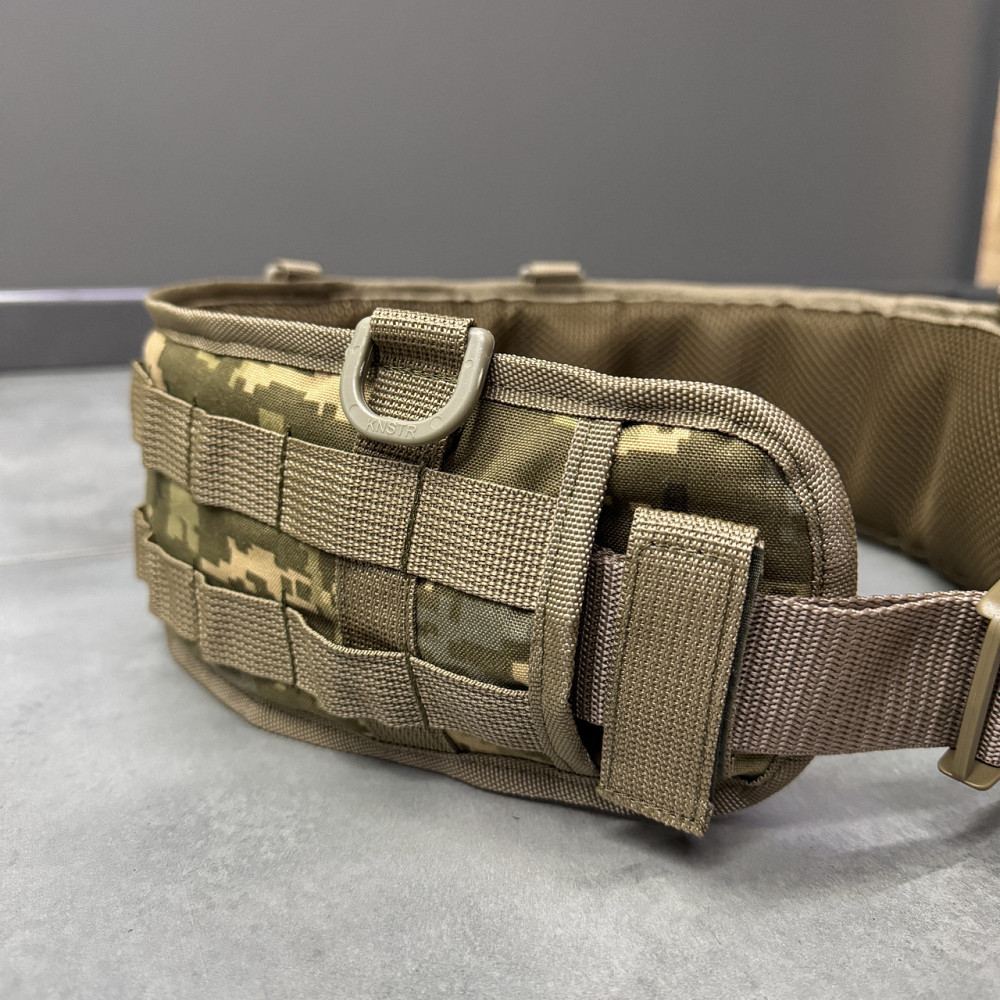 Пояс разгрузочный с Молли, Пиксель, Cordura 1000D, WINTAC, варбелт тактический боевой пояс, разгрузка поясная Solmir Киев - изображение 6