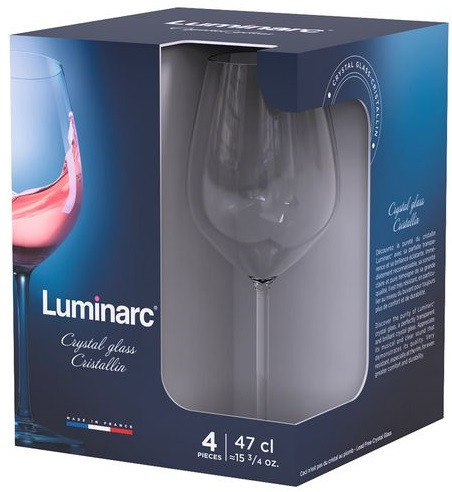 Набір келихів Luminarc Menades, 4х470 мл (6932020) Київ - фото 6