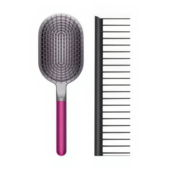 Набір професійних гребінців для волосся 2 в 1 Supersonic Styling Set гребінець для стайлінгу та укладання волосся HP-6 Коломия